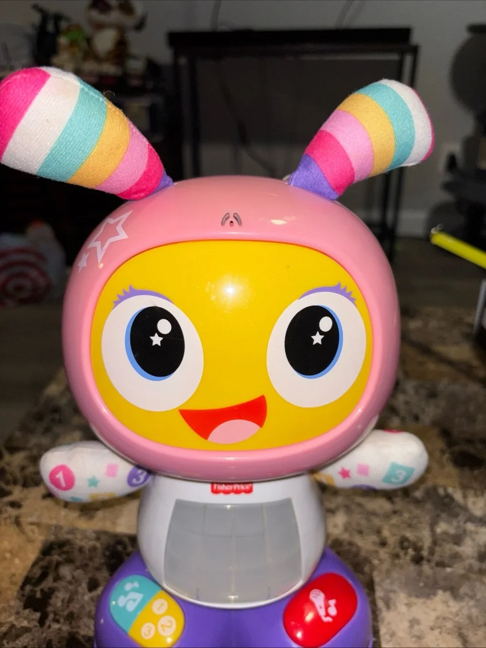 Fisher-Price Pink, Purple & Yellow Musical Learning Buddy